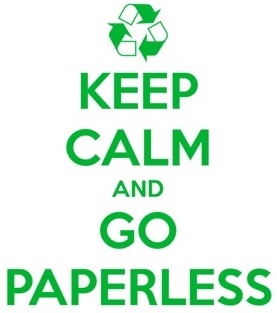 we are going paperless