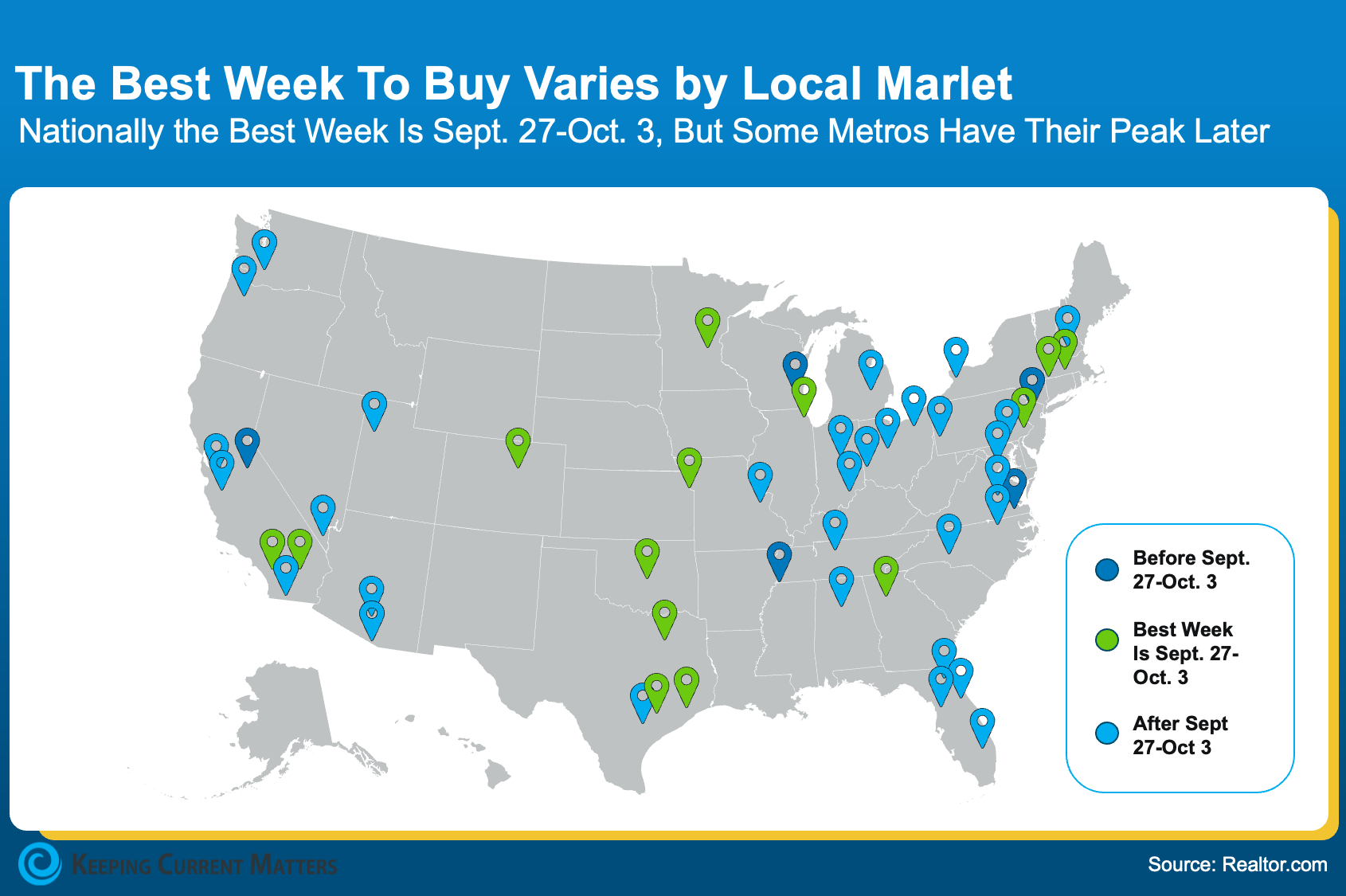 The best week and time to buy a house during the year